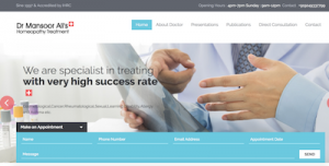 Essential contents for doctors’ websites