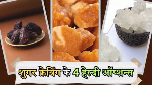 दबाए नहीं दबता है मीठा खाने का शौक, तो अनहेल्दी फूड्स की जगह खाएं ये 4 चीजें